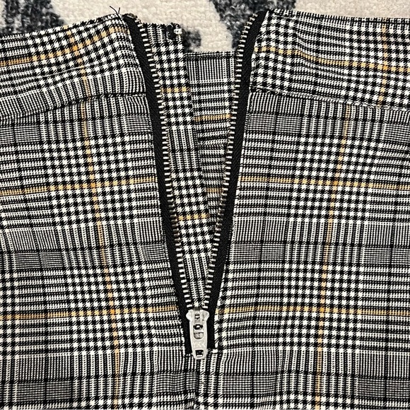 Garage “As If” Plaid Mini Skirt | Size XS - Picture 10 of 12